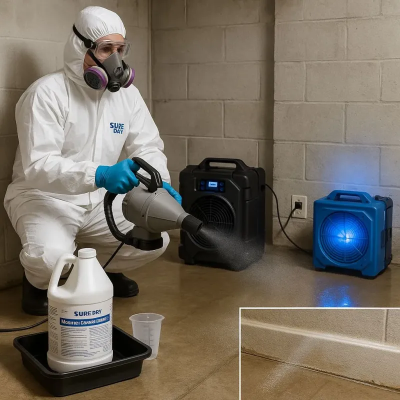 Sanitization and Odor Removal process in Pleasantville, NJ